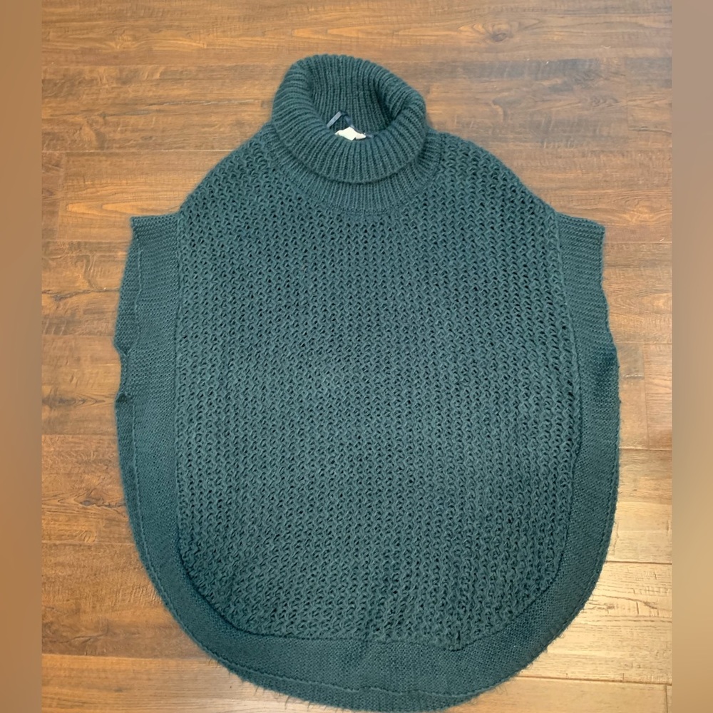 LC Lauren Conrad Slouchy Turtleneck Poncho